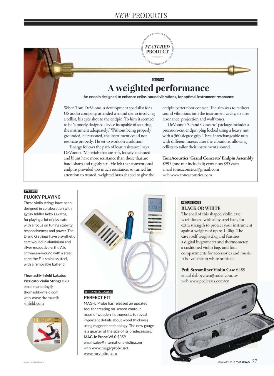 The Strad Preview Pages