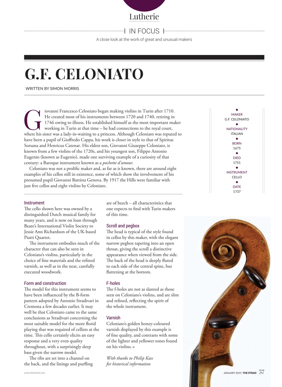 The Strad Preview Pages