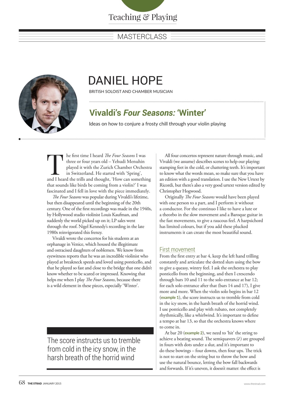 The Strad Preview Pages