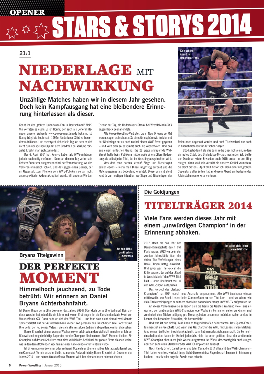 Power-Wrestling Preview Pages