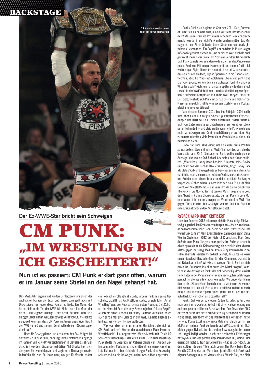 Power-Wrestling Preview Pages