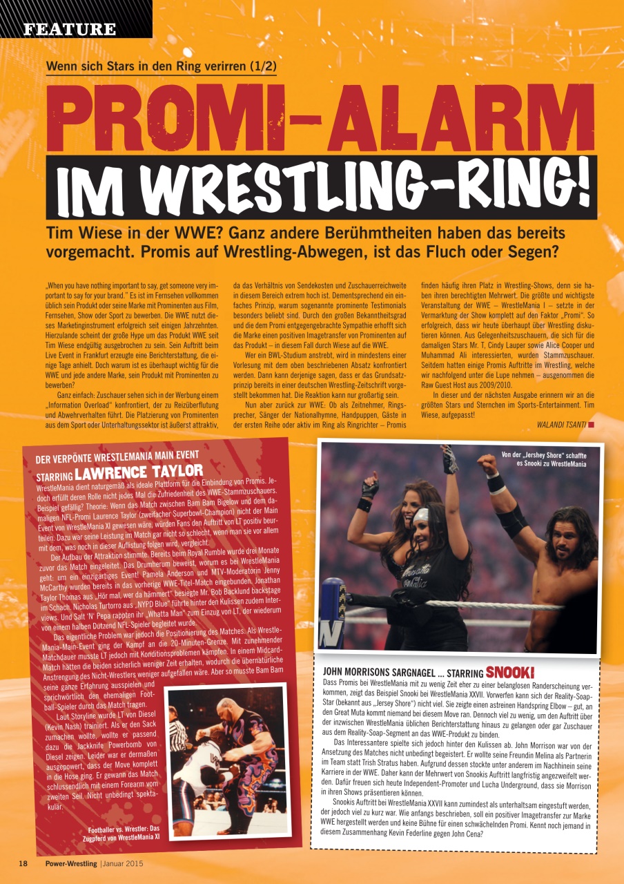 Power-Wrestling Preview Pages