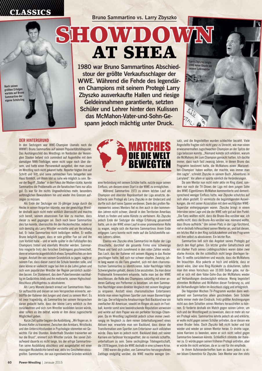 Power-Wrestling Preview Pages