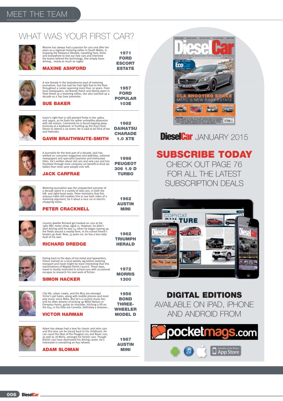 Diesel&EcoCar Magazine Preview Pages