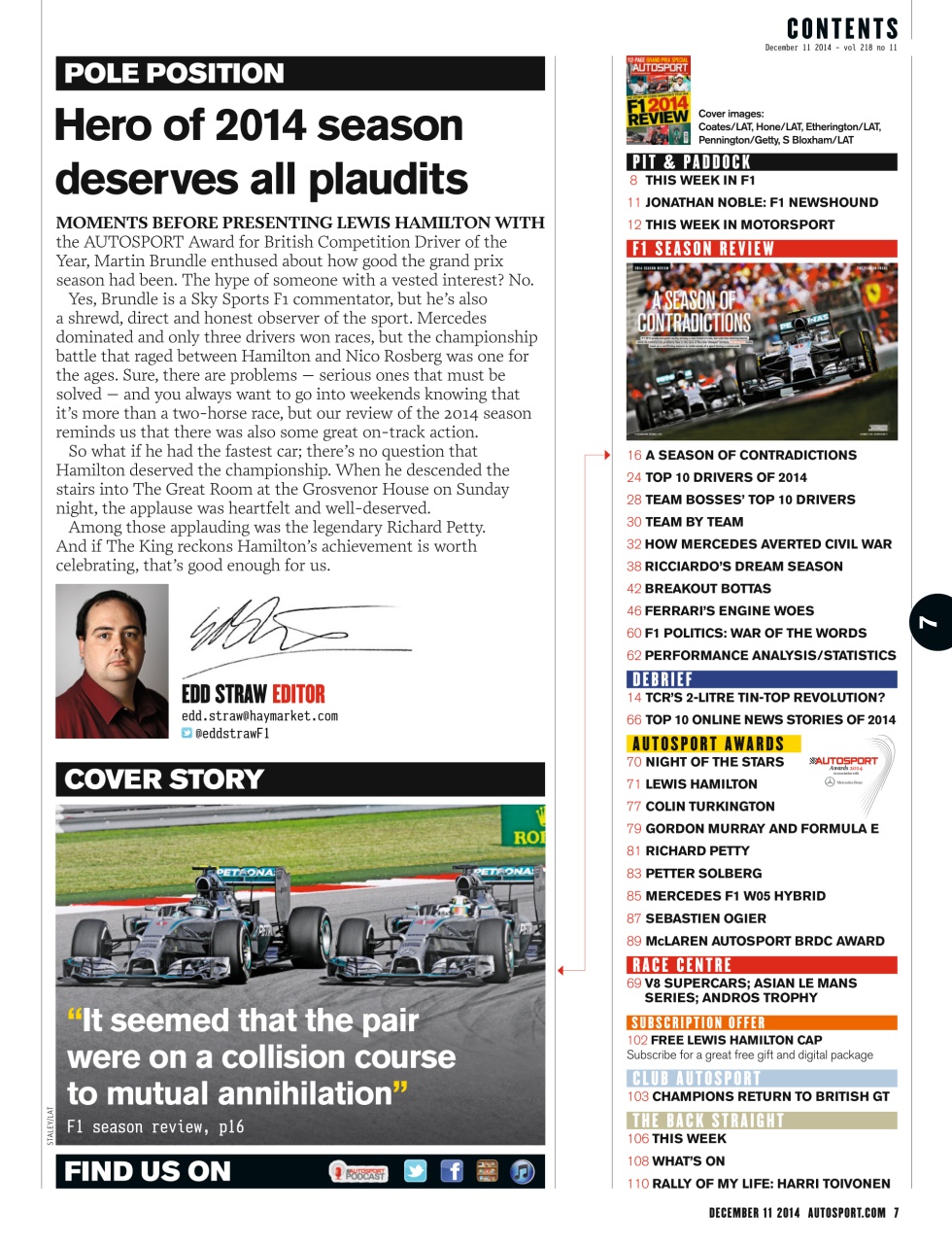 Autosport Preview Pages