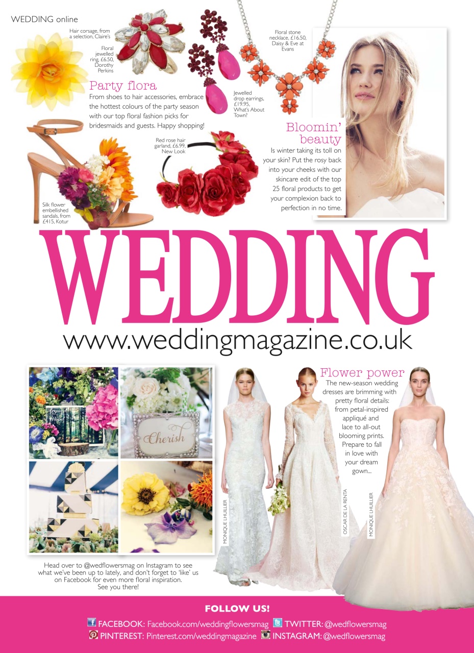 Wedding Flowers Magazine Preview Pages