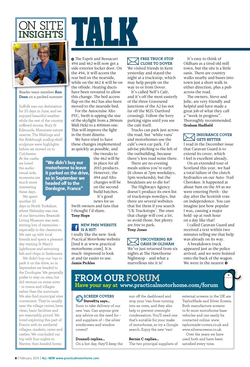 Practical Motorhome Preview Pages