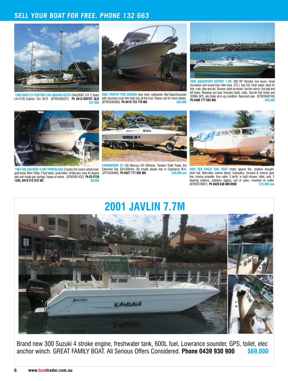Boat Trader Australia Preview Pages