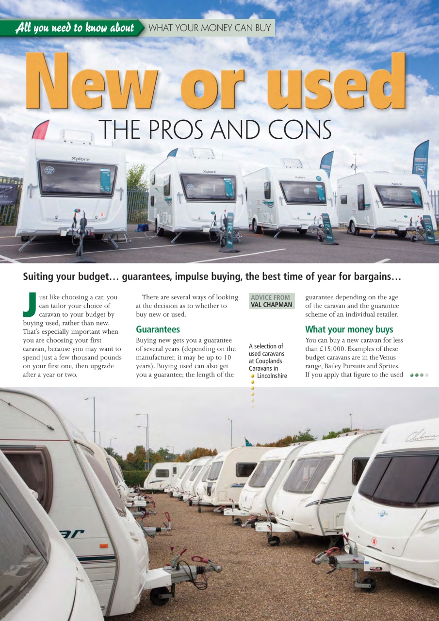 Buying Your Perfect Caravan Preview Pages
