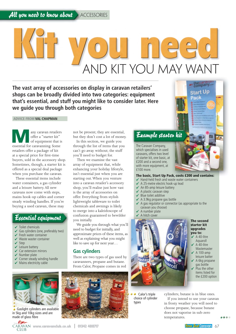 Buying Your Perfect Caravan Preview Pages