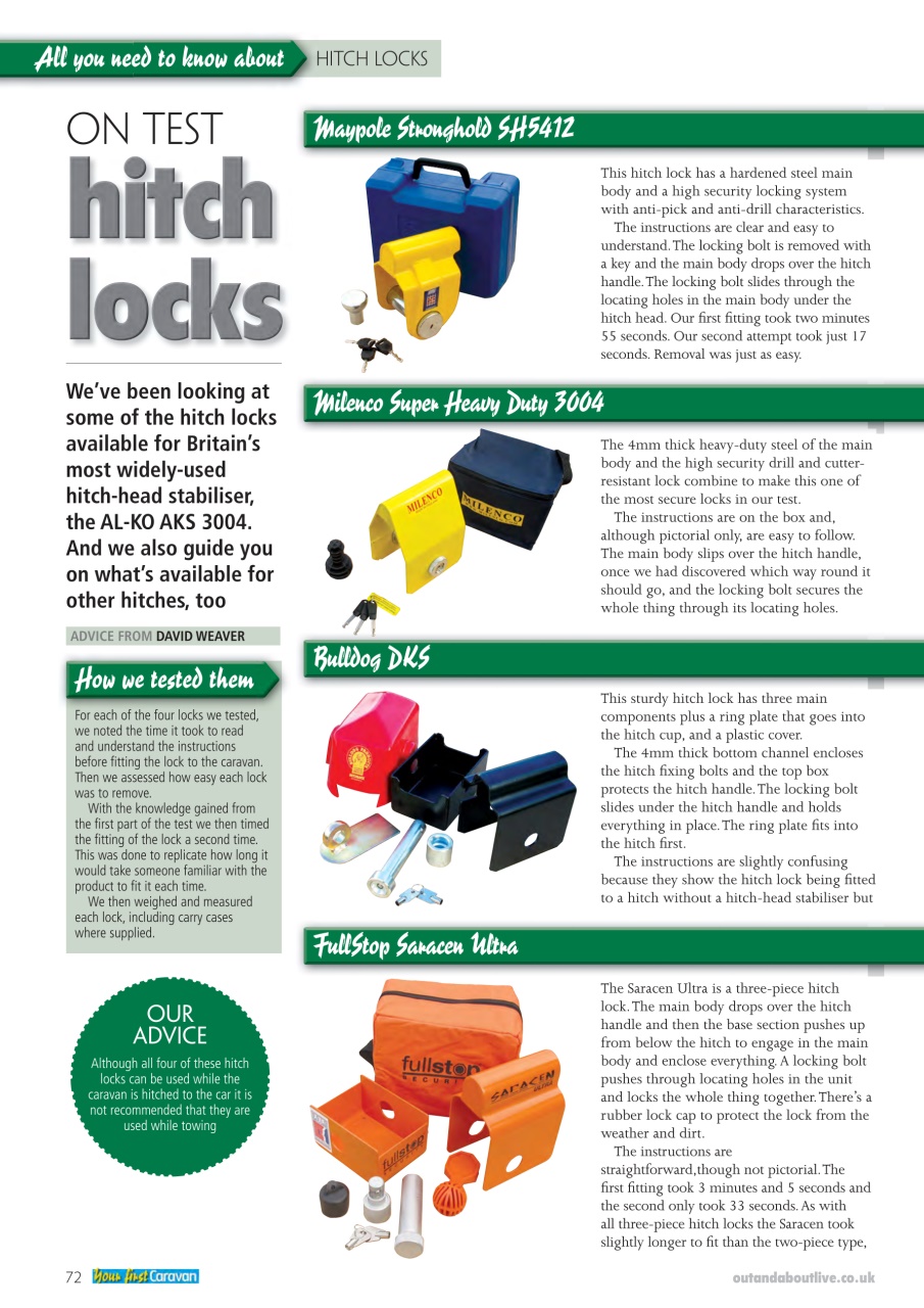 Buying Your Perfect Caravan Preview Pages