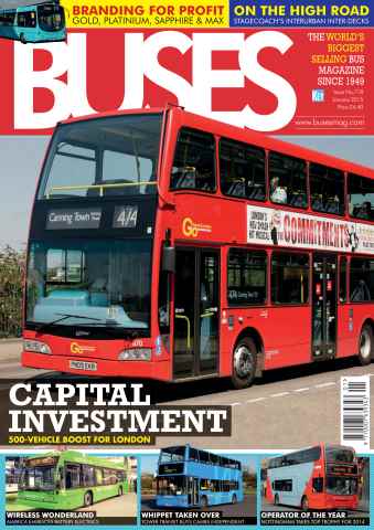 Buses Magazine issue January 2015