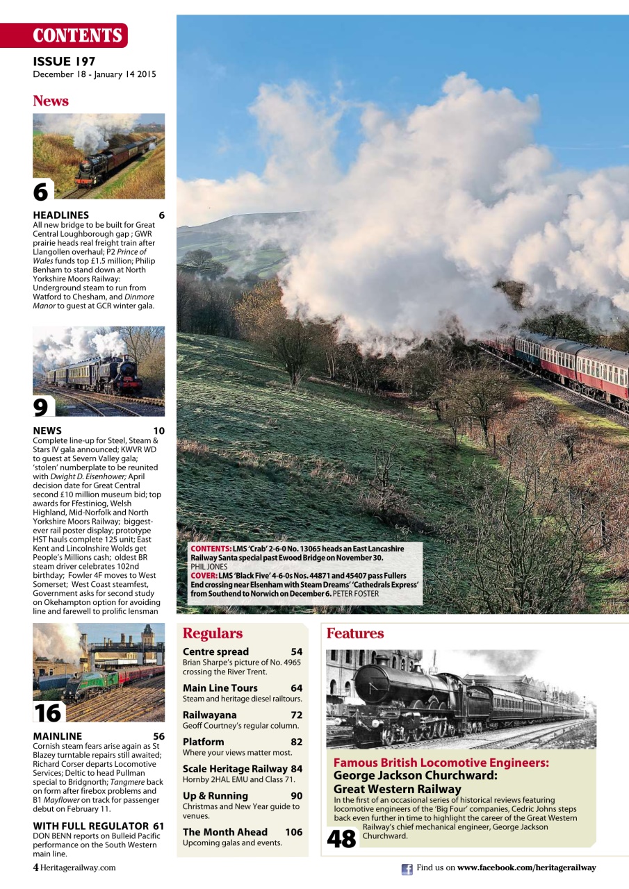 Heritage Railway Preview Pages