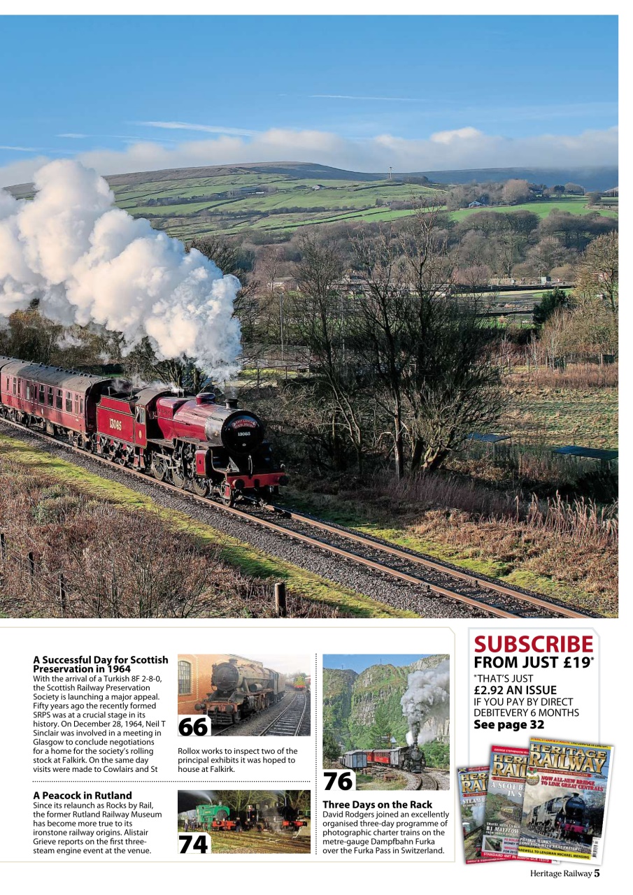 Heritage Railway Preview Pages