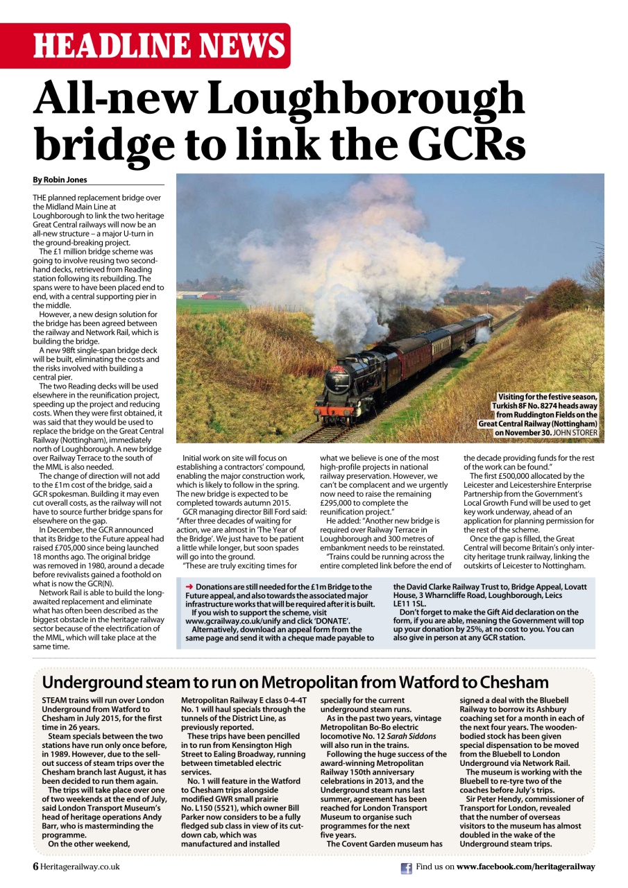 Heritage Railway Preview Pages