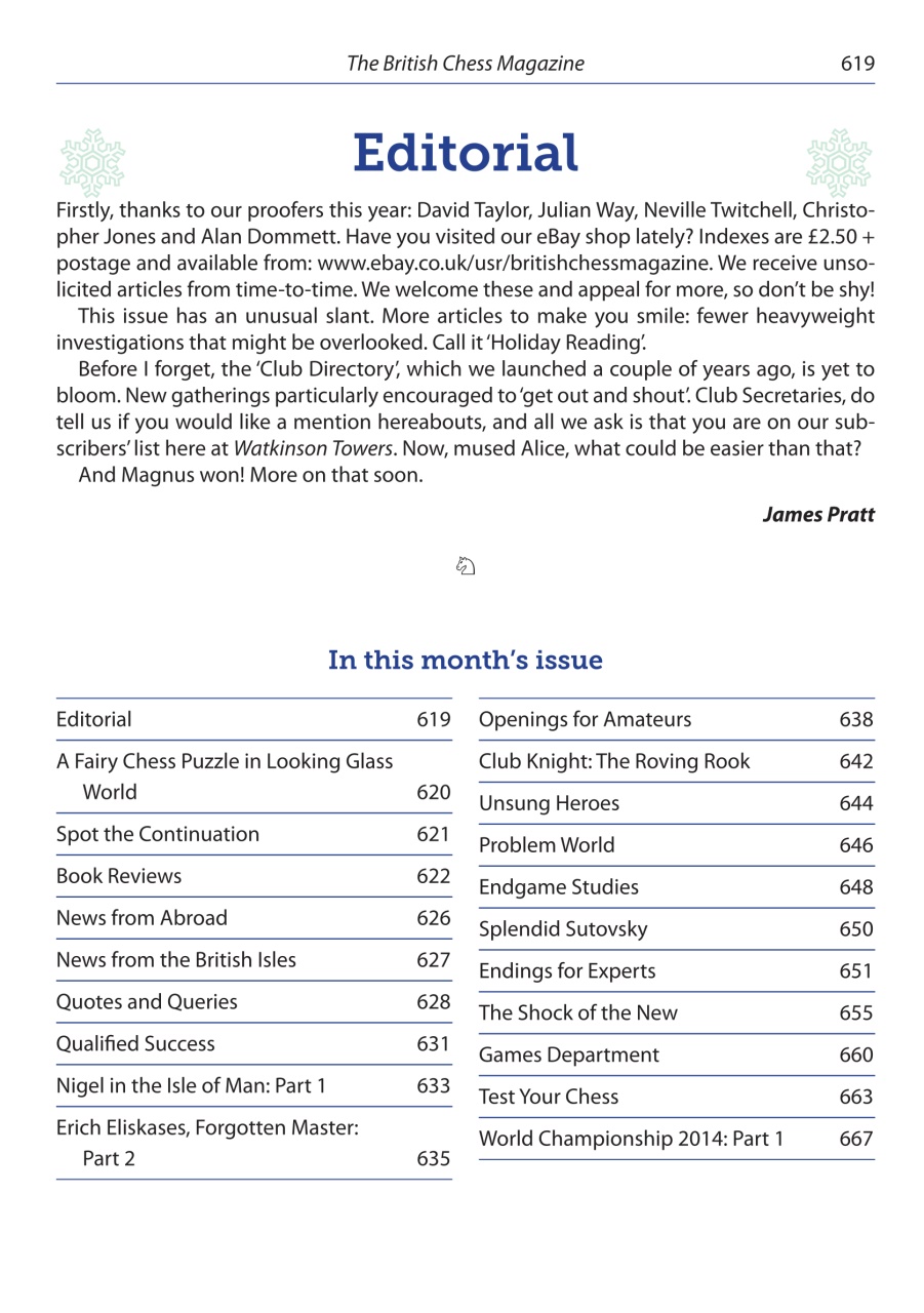 British Chess Magazine Preview Pages