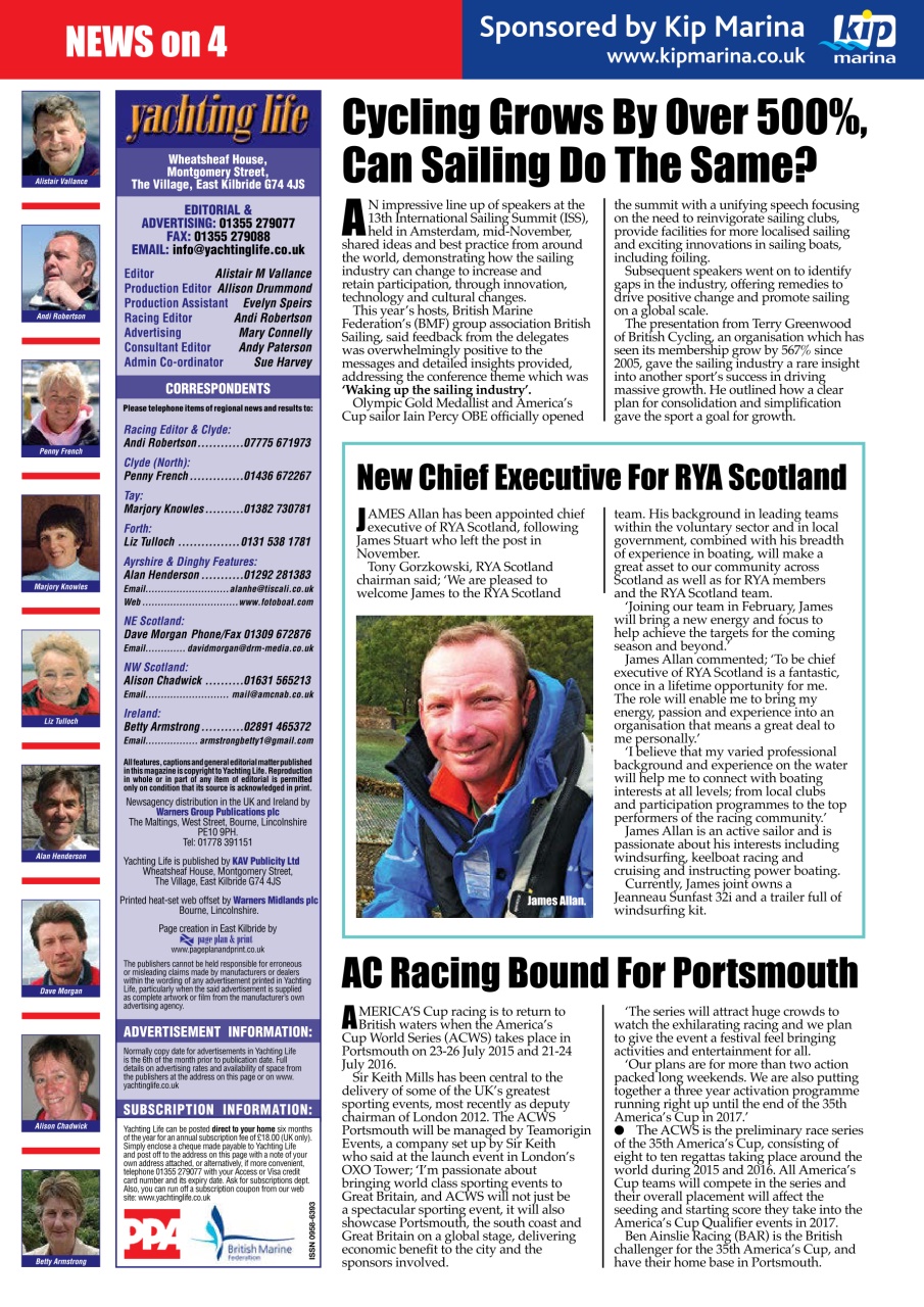 Yachting Life Preview Pages