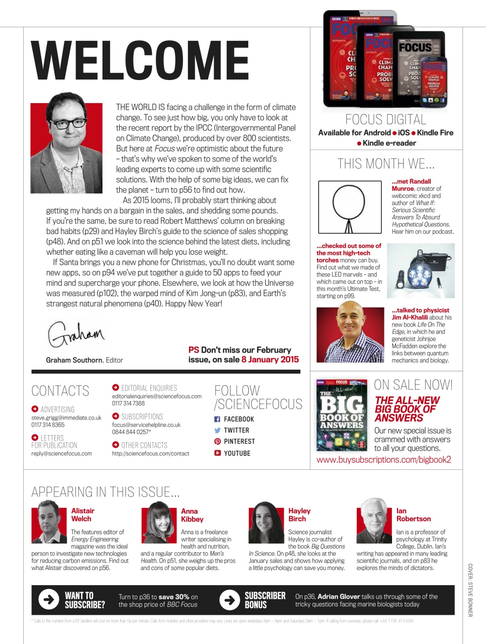 BBC Science Focus Magazine Preview Pages