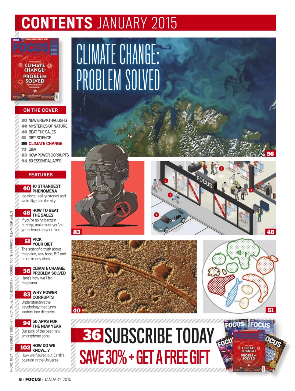 BBC Science Focus Magazine Preview Pages