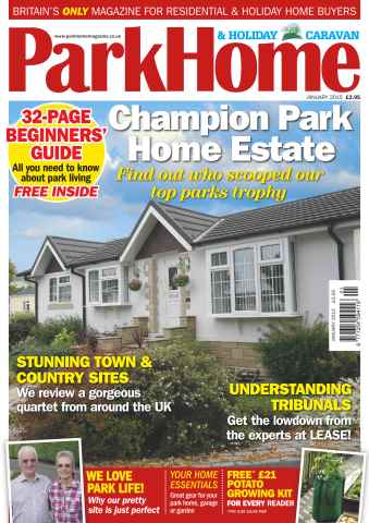 Park Home & Holiday Living issue No.658 Champion Park Home Estate