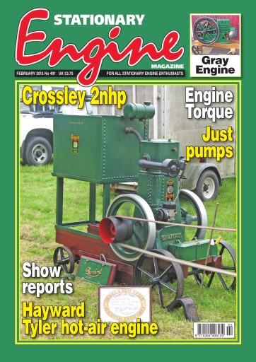 Stationary Engine issue 