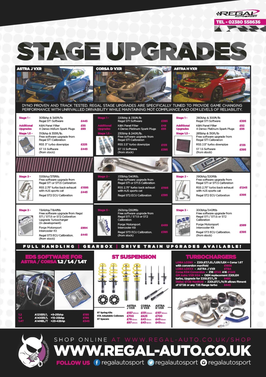 Performance Vauxhall Preview Pages