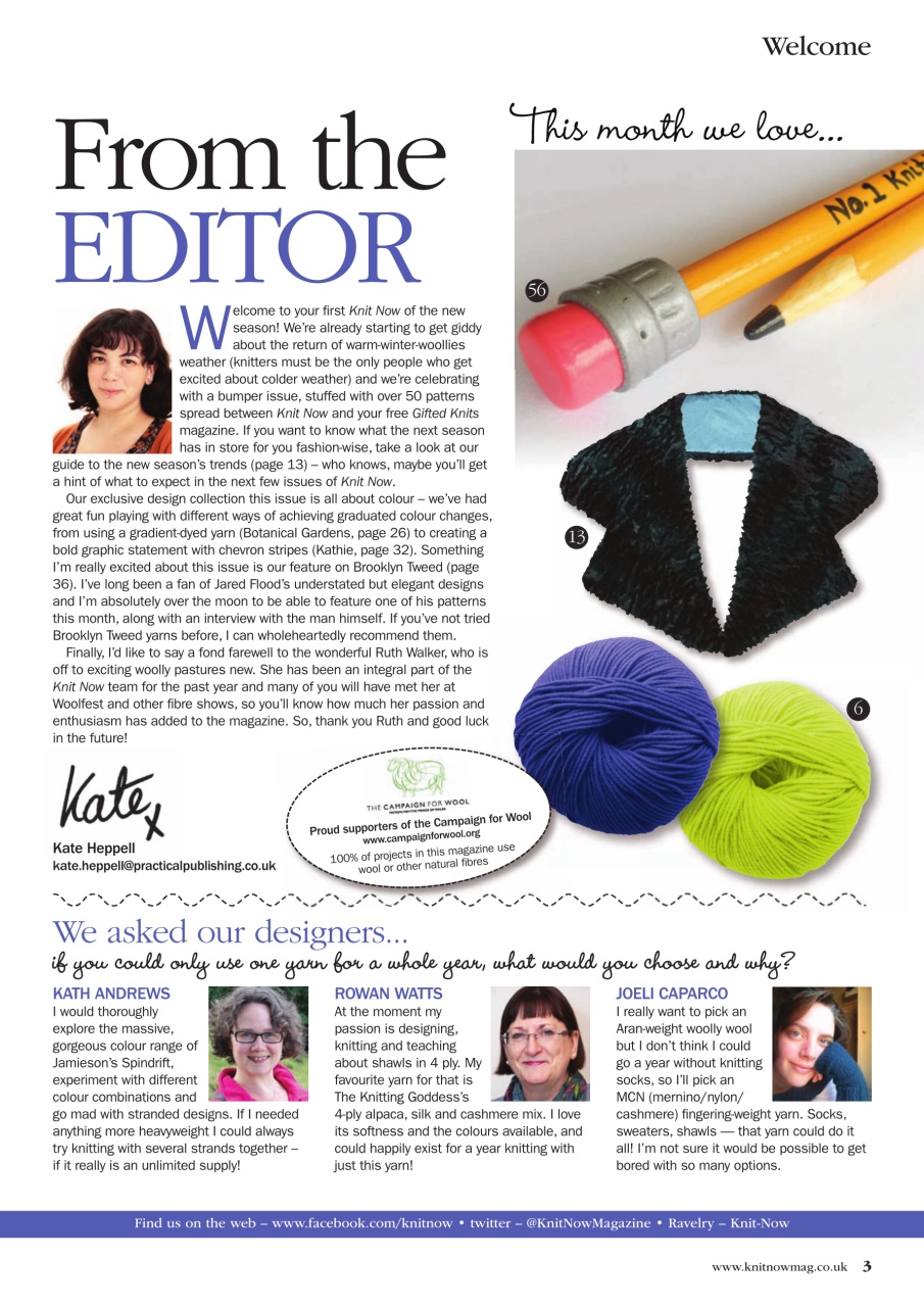 Knit Now Preview Pages