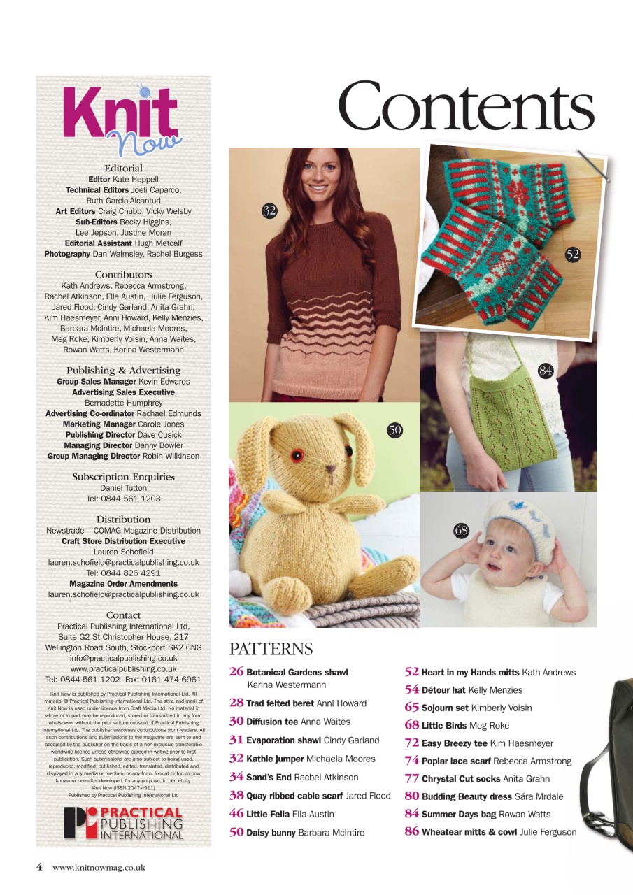 Knit Now Preview Pages