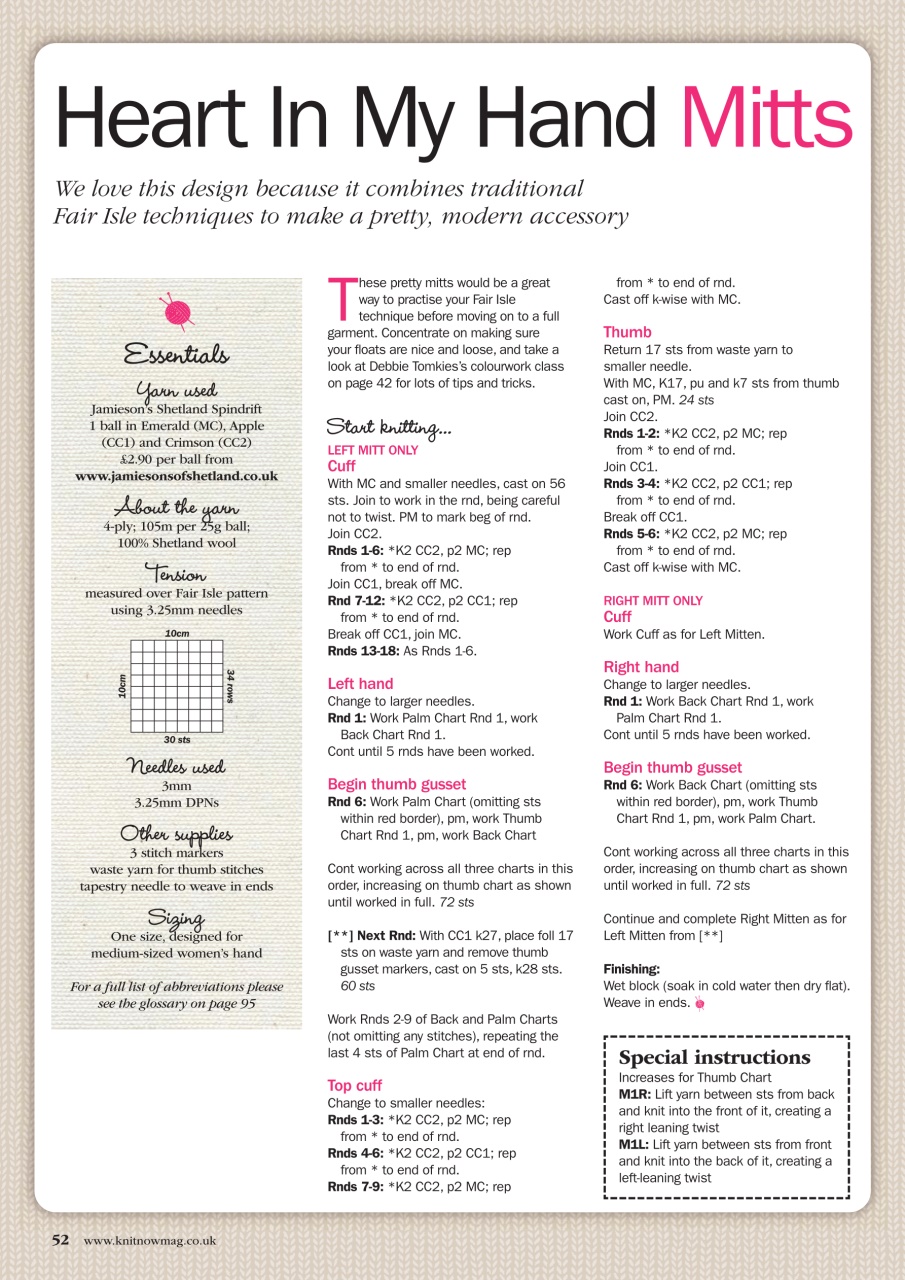 Knit Now Preview Pages