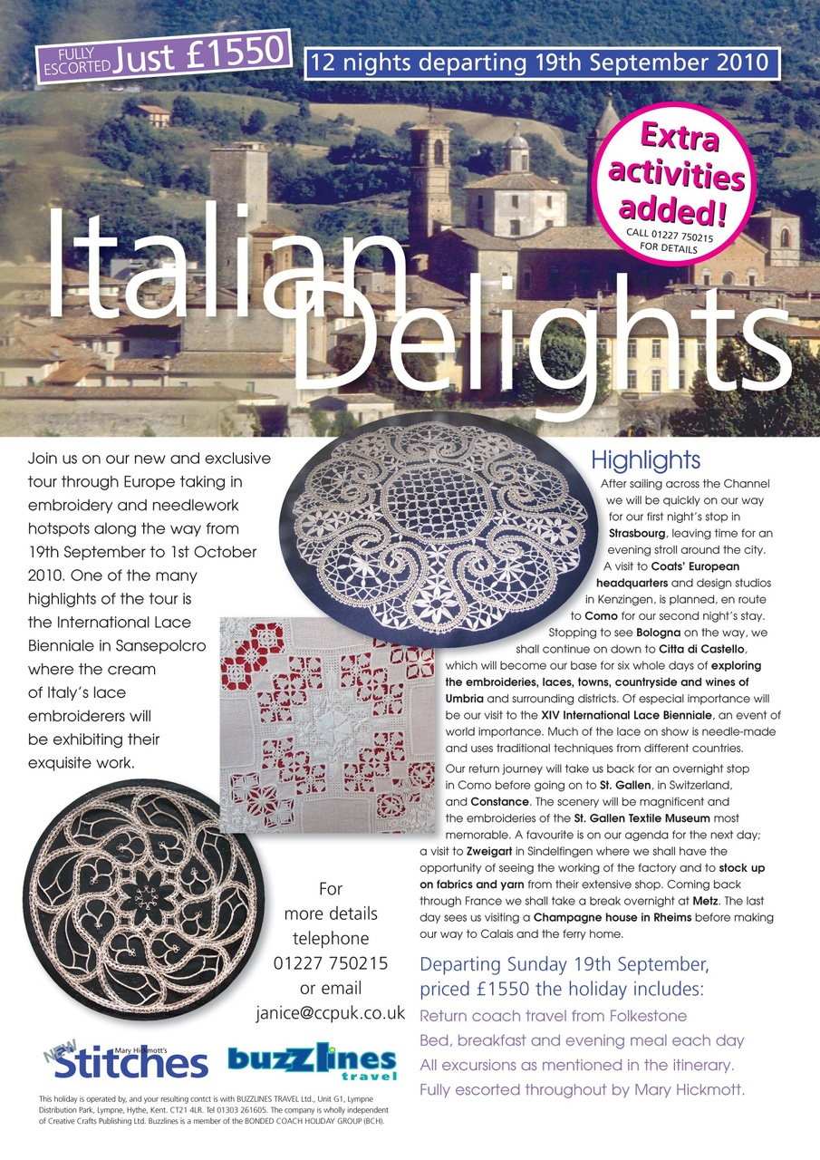 New Stitches Preview Pages