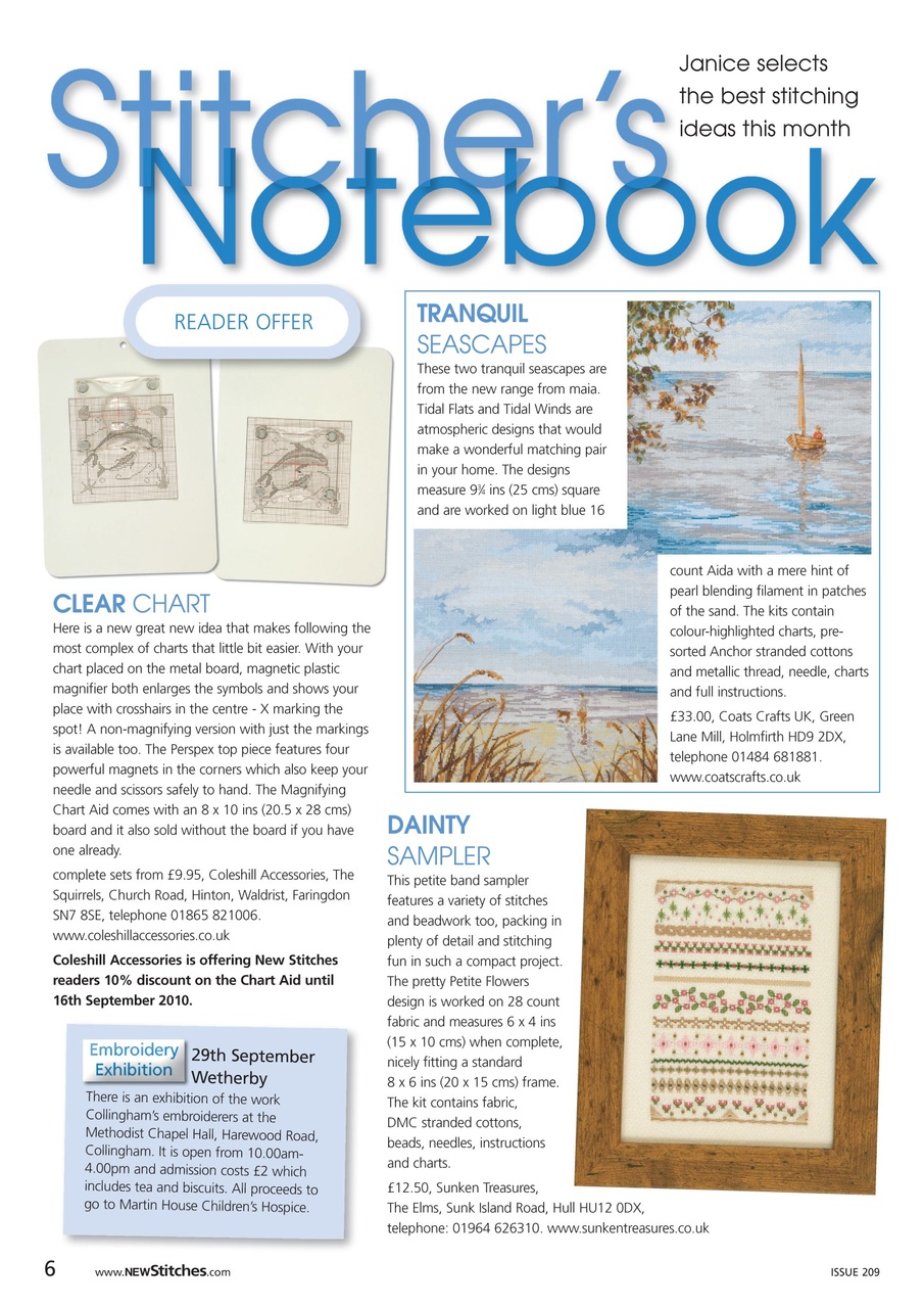 New Stitches Preview Pages