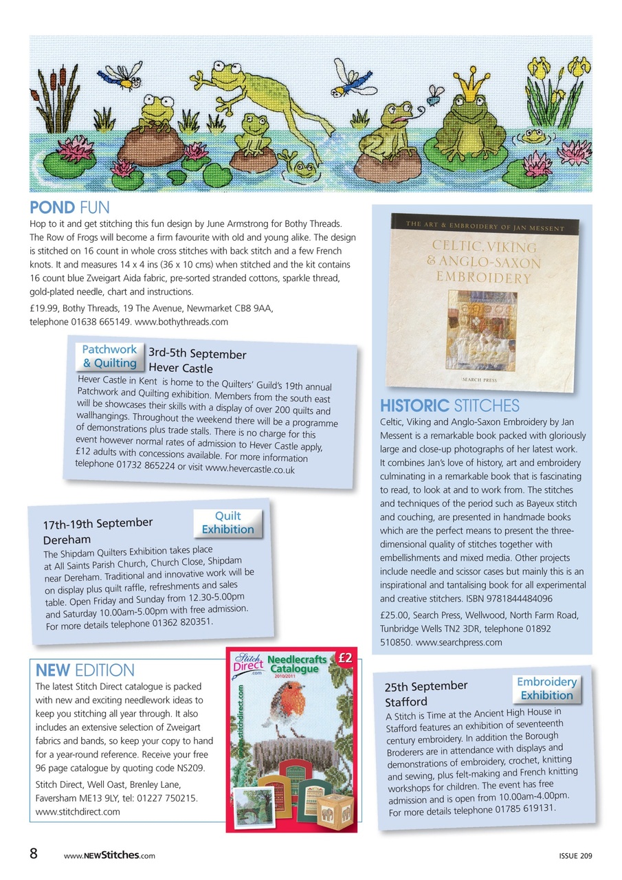 New Stitches Preview Pages