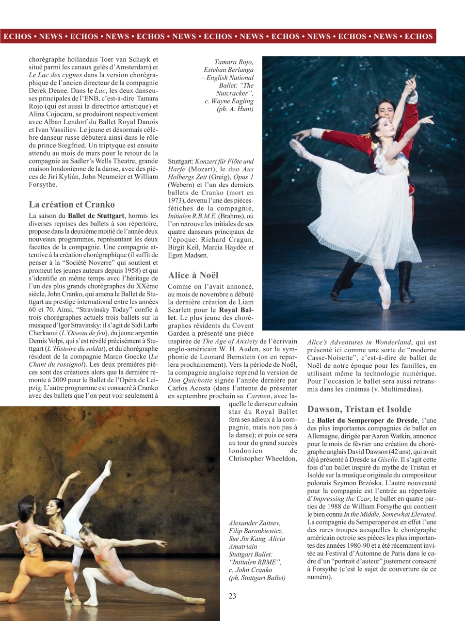 BALLET2000 Édition France Preview Pages