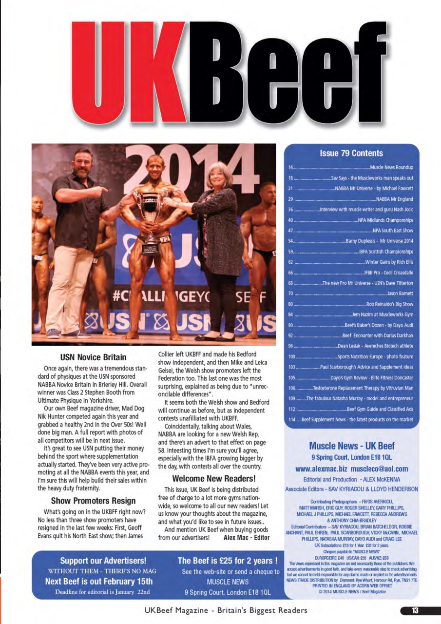 UK Beef Magazine Preview Pages