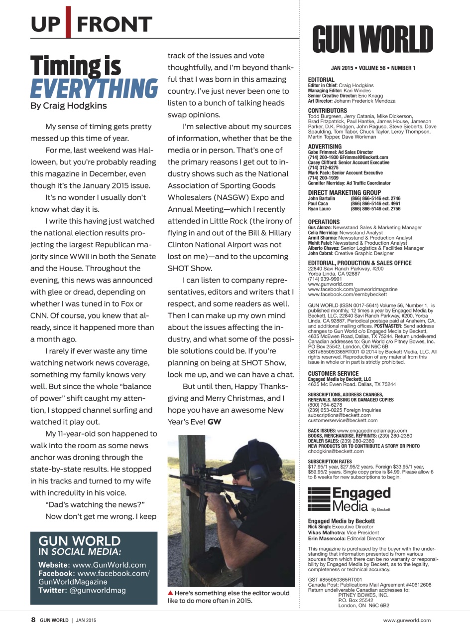 Gun World Preview Pages
