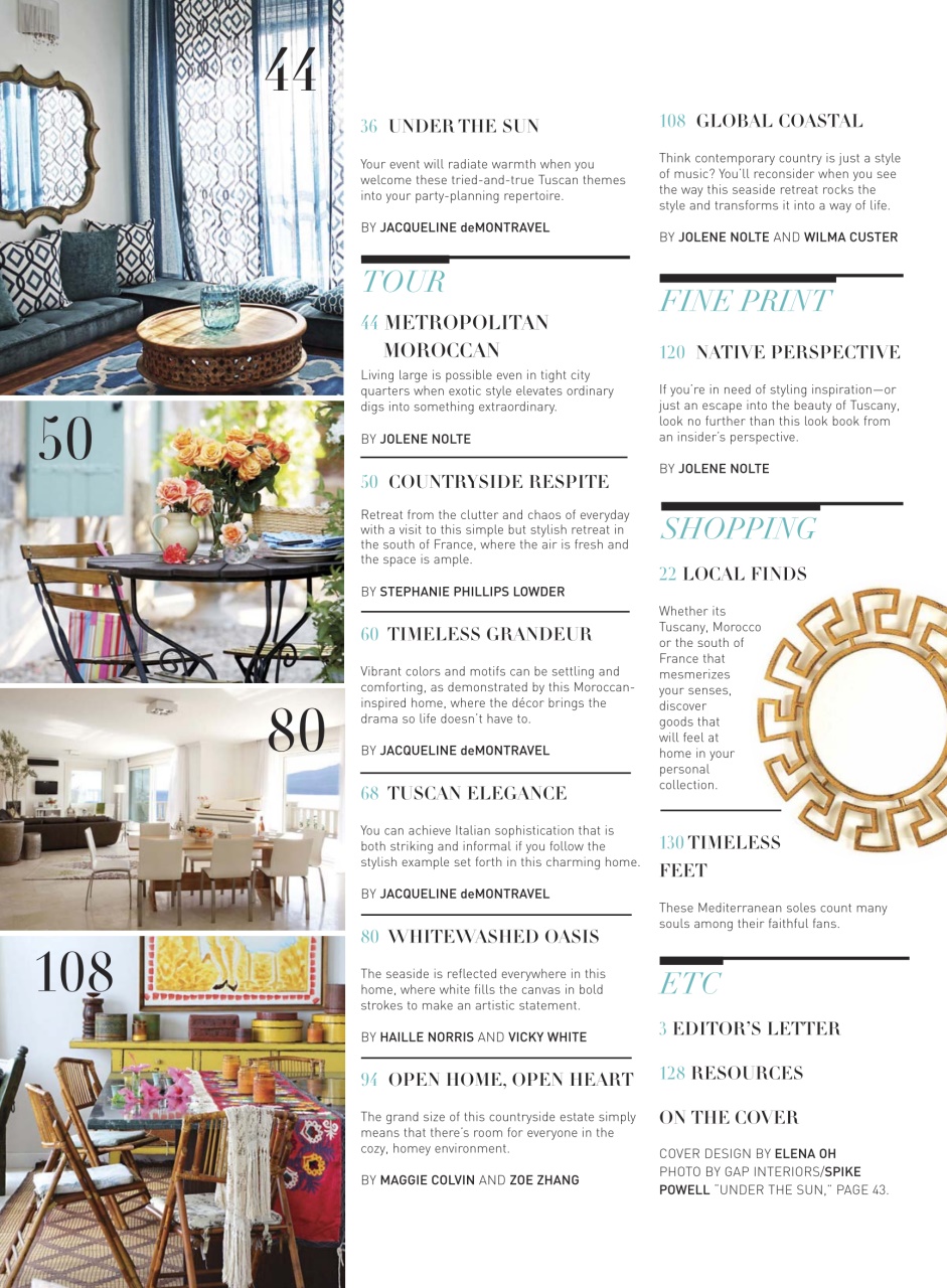 Romantic Homes Preview Pages