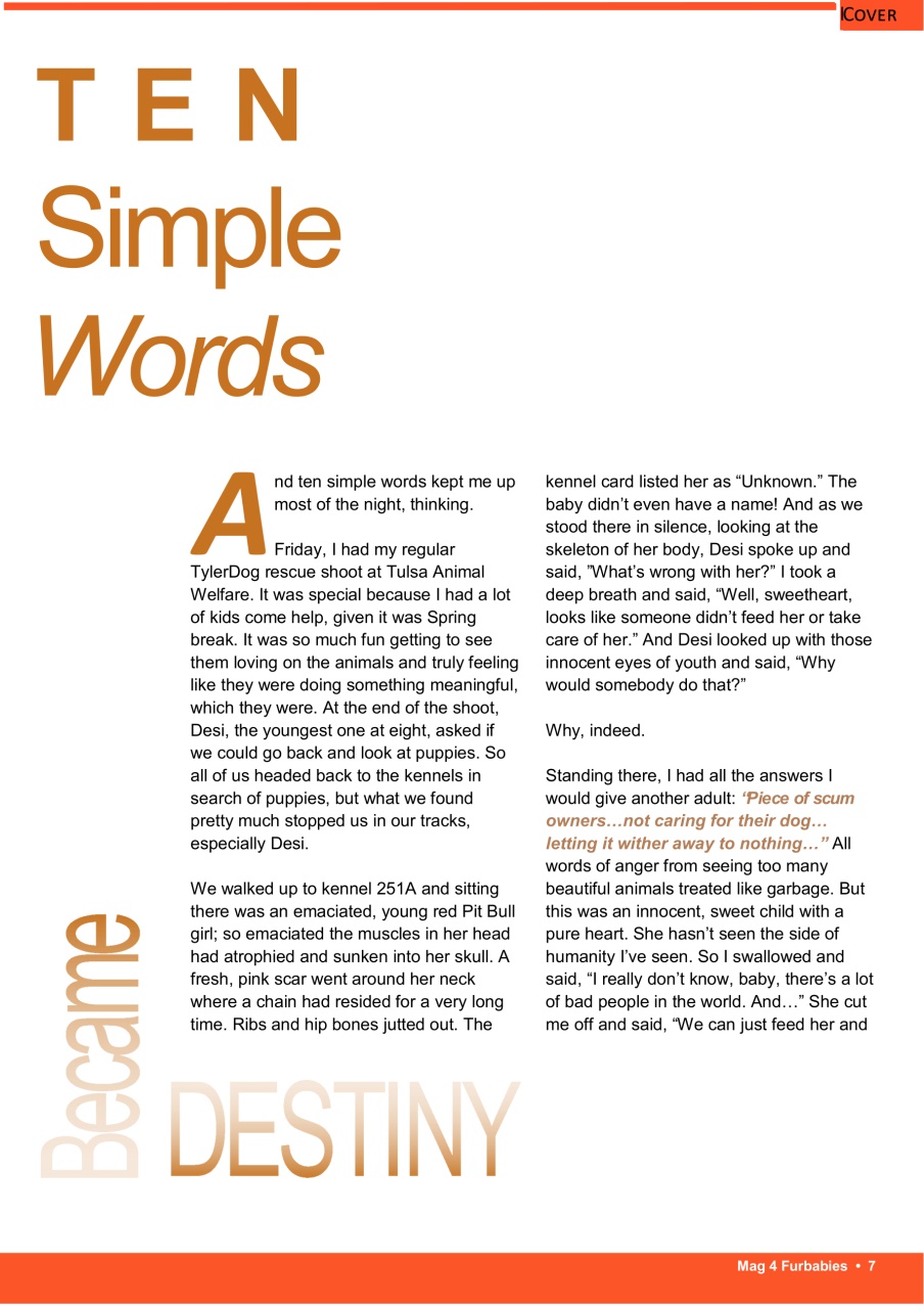 Mag 4 Furbabies Preview Pages