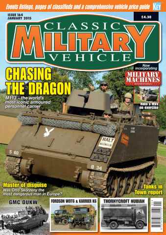 Classic Military Vehicle issue January 2015