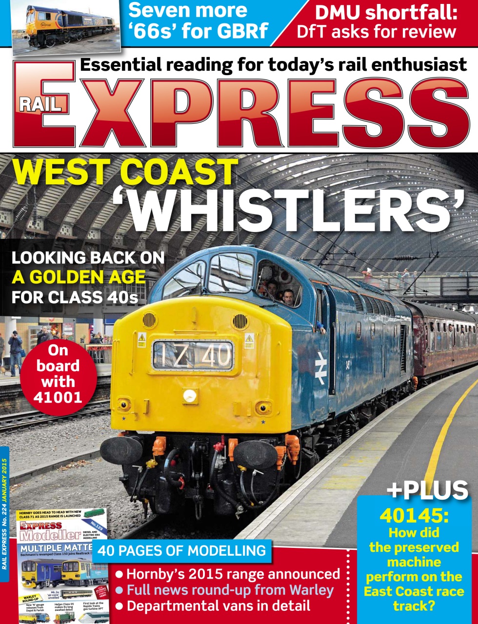 Rail Express Preview Pages
