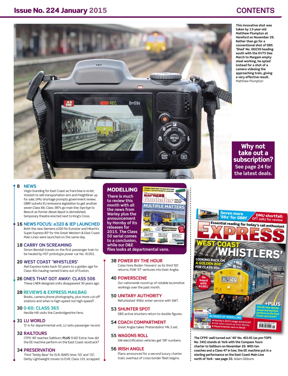 Rail Express Preview Pages