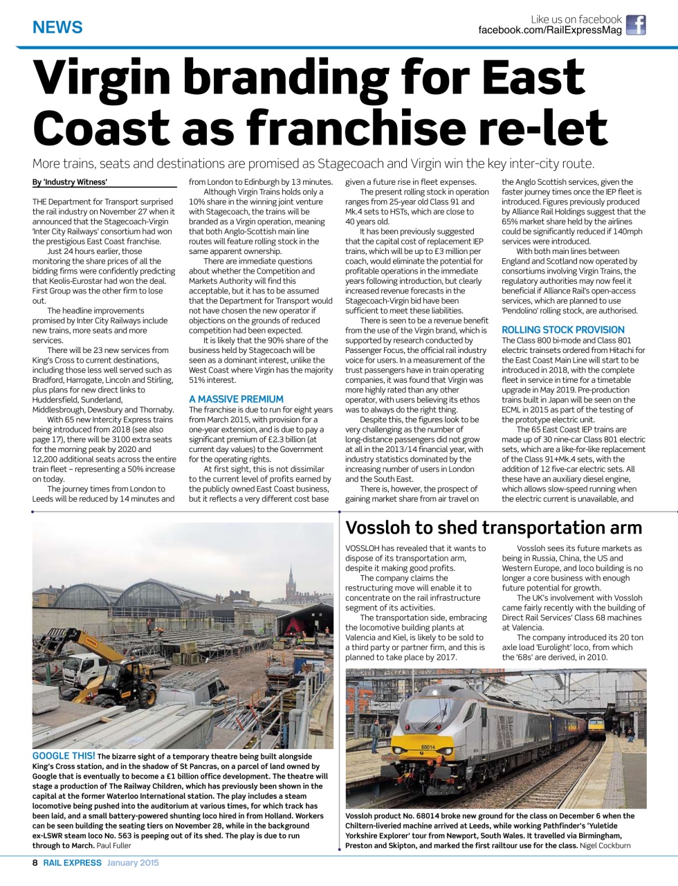 Rail Express Preview Pages