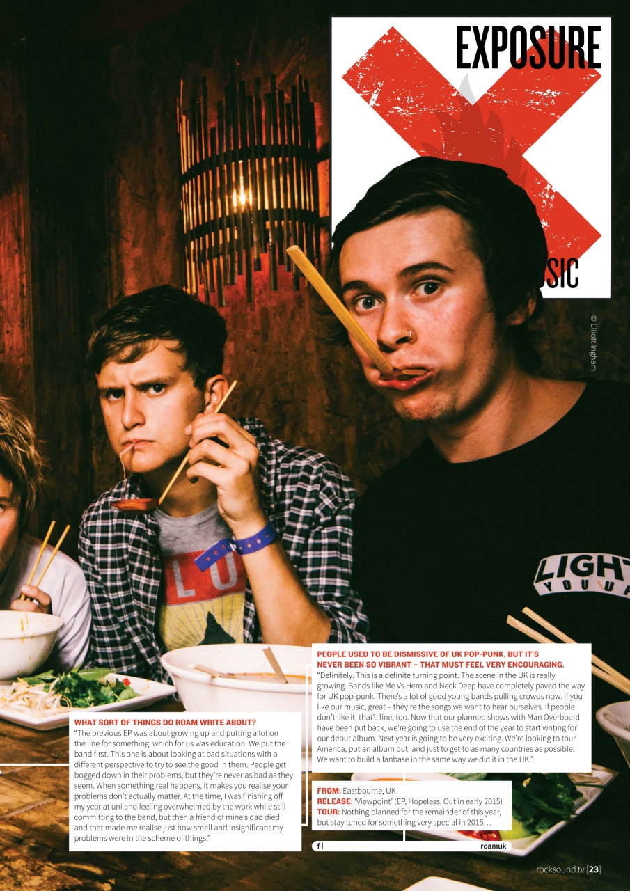 Rock Sound Magazine Preview Pages