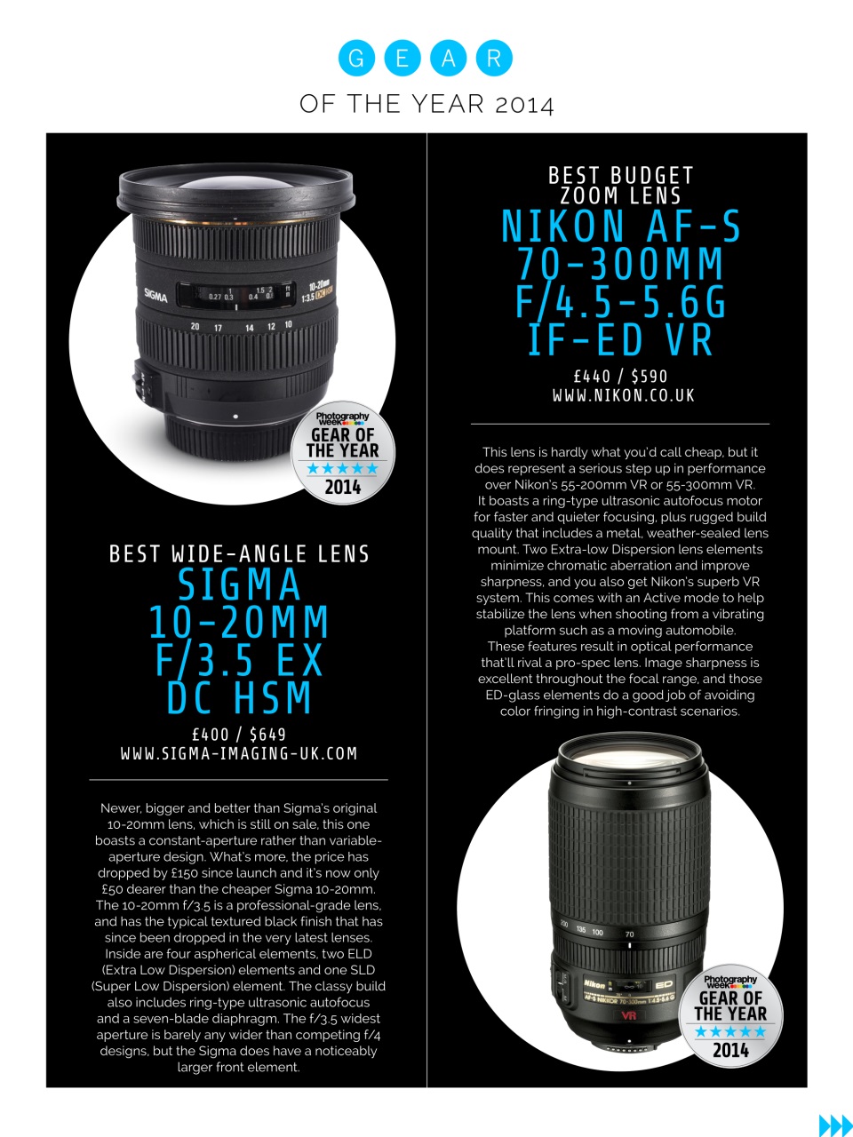 Photography Week Preview Pages