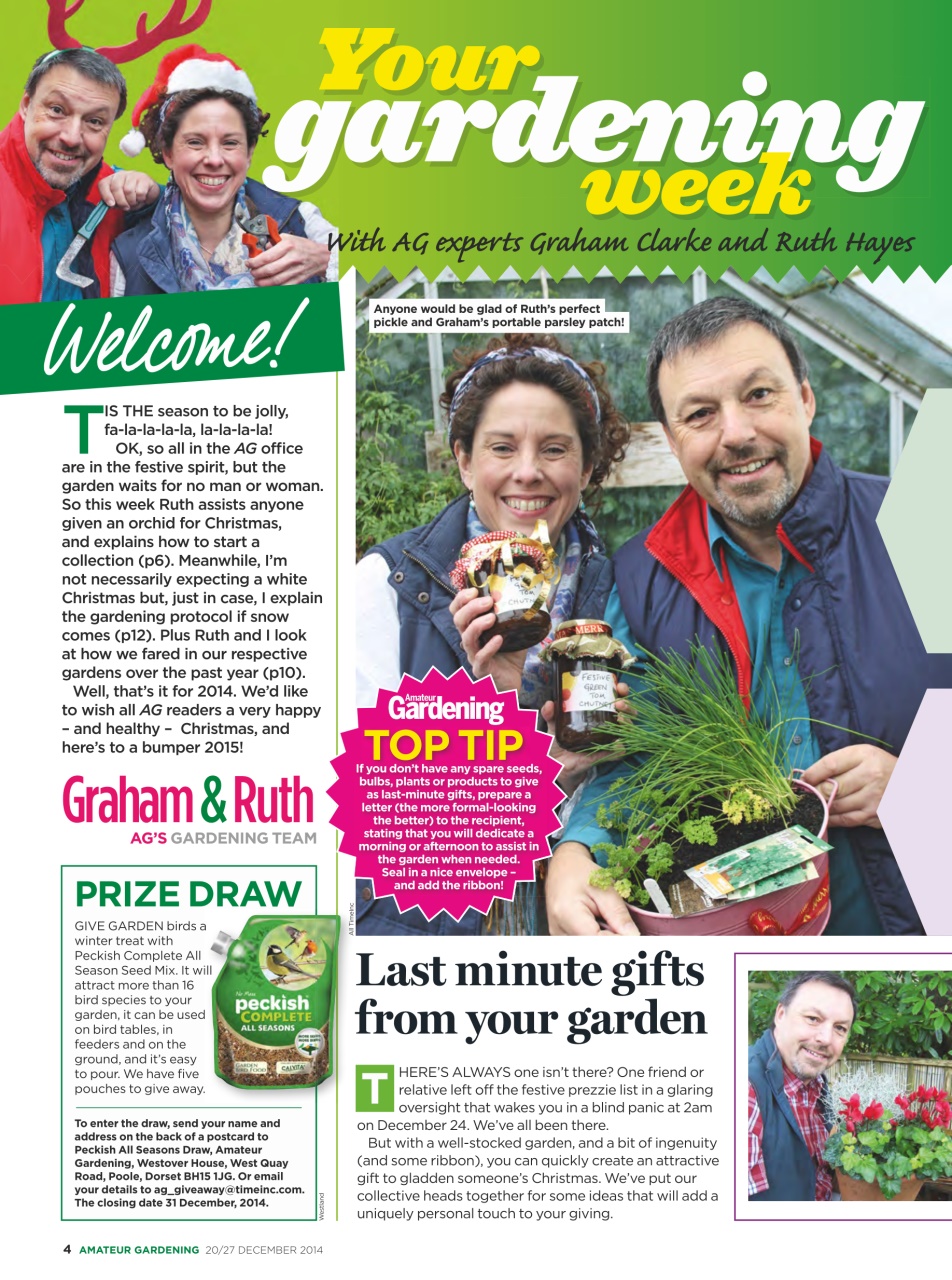 Amateur Gardening Preview Pages