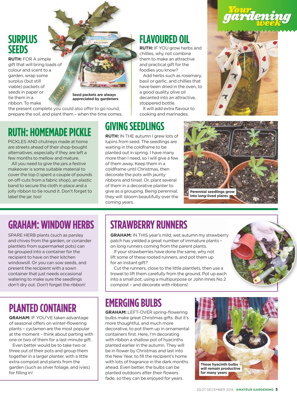 Amateur Gardening Preview Pages