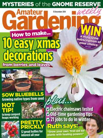 Amateur Gardening issue 13th December 2014
