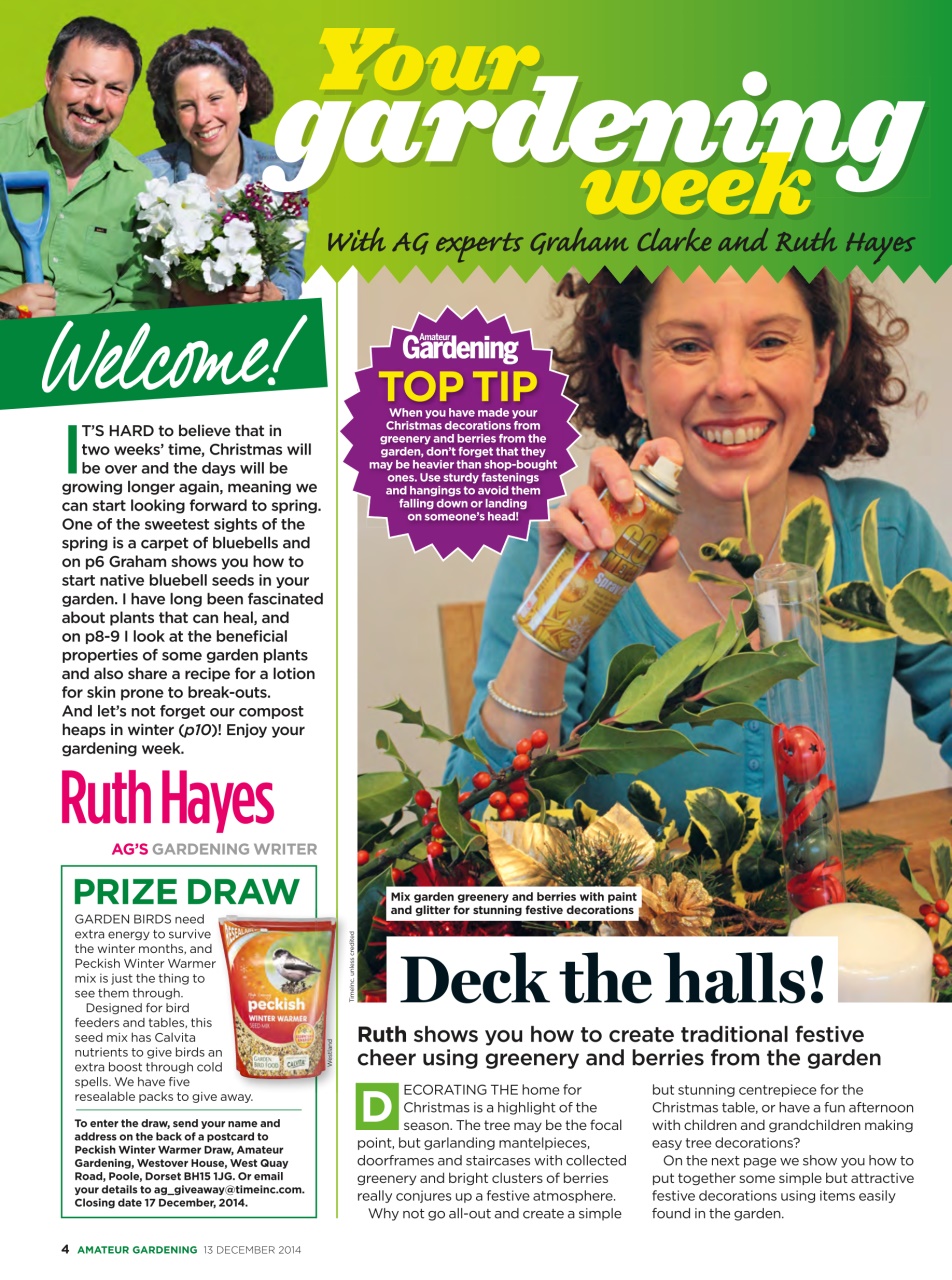 Amateur Gardening Preview Pages