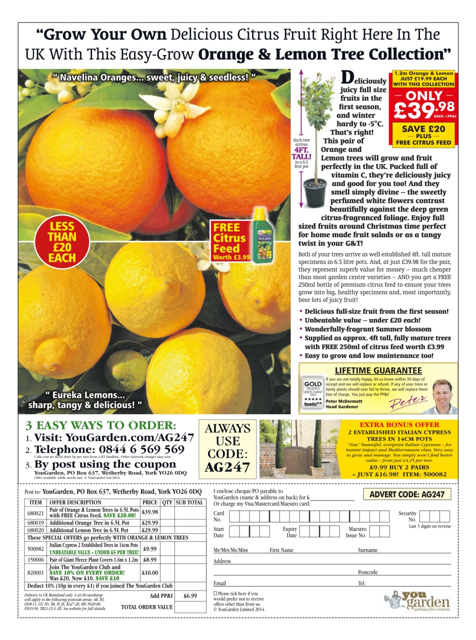 Amateur Gardening Preview Pages