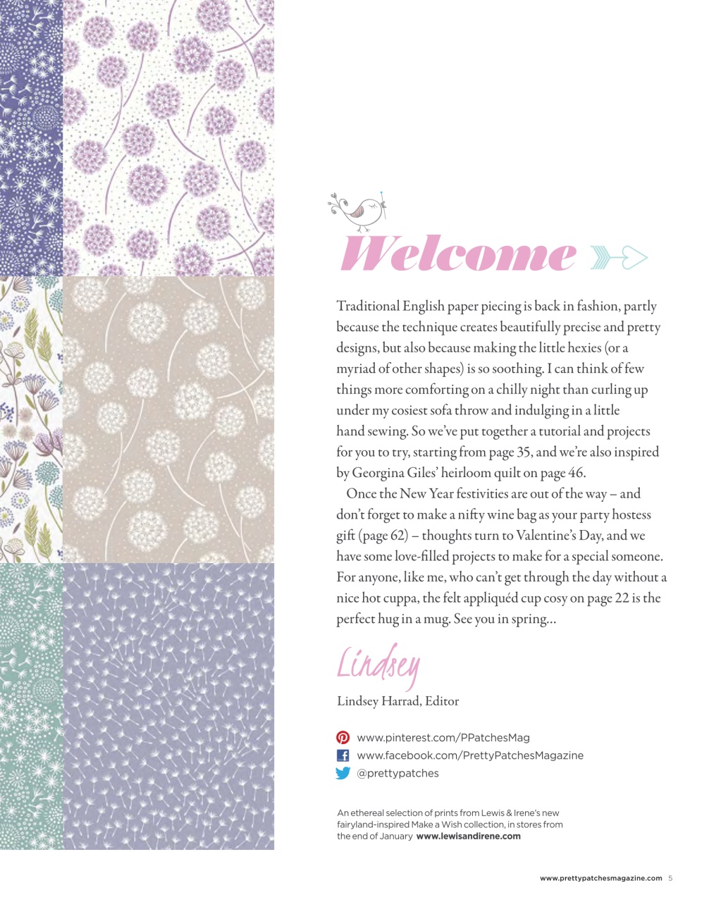 Pretty Patches Magazine Preview Pages