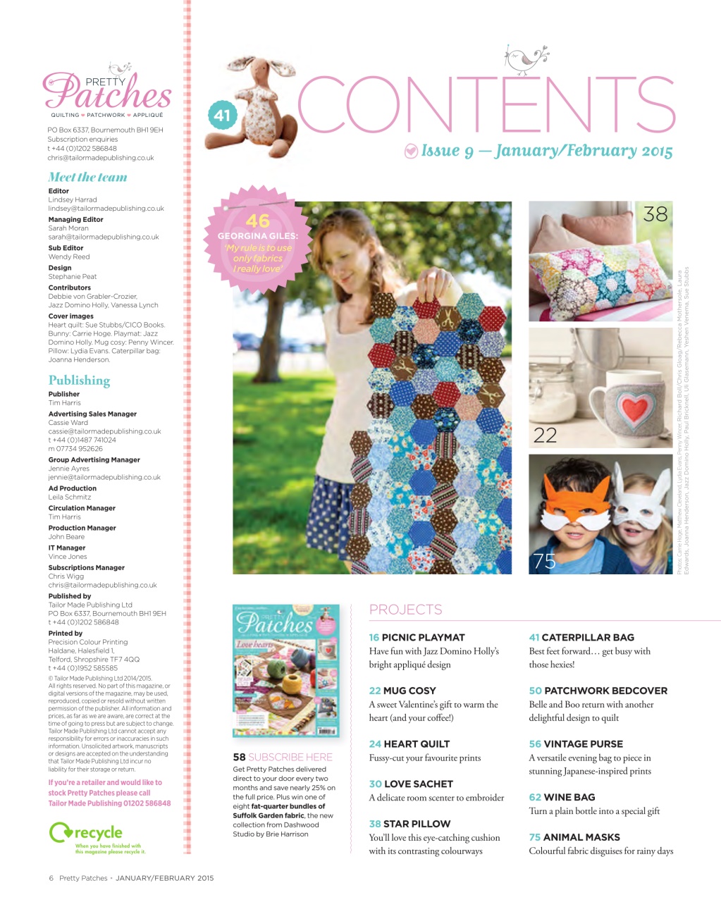 Pretty Patches Magazine Preview Pages